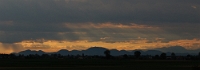 Panoramica Colli Euganei eseguita da Cavarzere (VE)